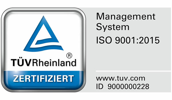 OTTO LSE ist zertifiziert gemäß ISO 9001:2015
